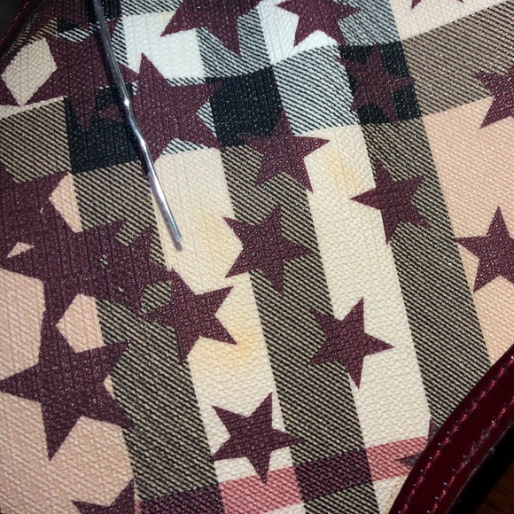 Authentic Burberry Nova Check Star Hobo Bag - Picture 6 of 8